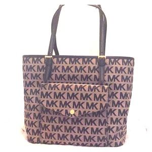 Michael Kors Grey Over the Shoulder Purse